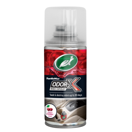 Turtle Wax ODOR-X Juice Cherry Scent Car Air Freshener and Odor Eliminator 100ml Turtle Wax ODOR-X Juice Cherry Scent Car Air Freshener and Odor Eliminator 100ml