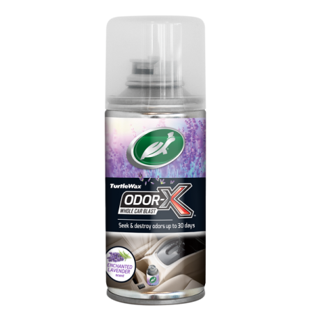 Turtle Wax ODOR-X Enchanted Lavender Scent Car Air Freshener and Odor Eliminator 100ml Turtle Wax ODOR-X Enchanted Lavender Scent Car Air Freshener and Odor Eliminator 100ml