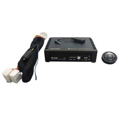 Apex 6-Channel DSP with Wiring, Amplifier, 750W Output, Bluetooth 5.0, and Digital-to-Analog Conversion (16bit/48K) Apex 6-Channel DSP with Wiring, Amplifier, 750W Output, Bluetooth 5.0, and Digital-to-Analog Conversion (16bit/48K)