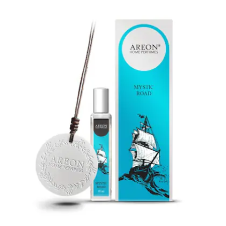 Areon Mystic Road 20 ml Car Haging Ceramic Disc Premium Home/Car Air Freshener | ACD02 Areon Mystic Road 20 ml Car Haging Ceramic Disc Premium Home/Car Air Freshener | ACD02