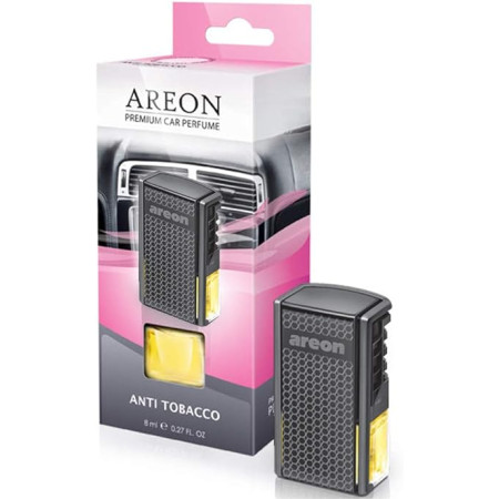 AREON AC Vent Car Air Freshener Anti Tobacco | 8ml | ACP04