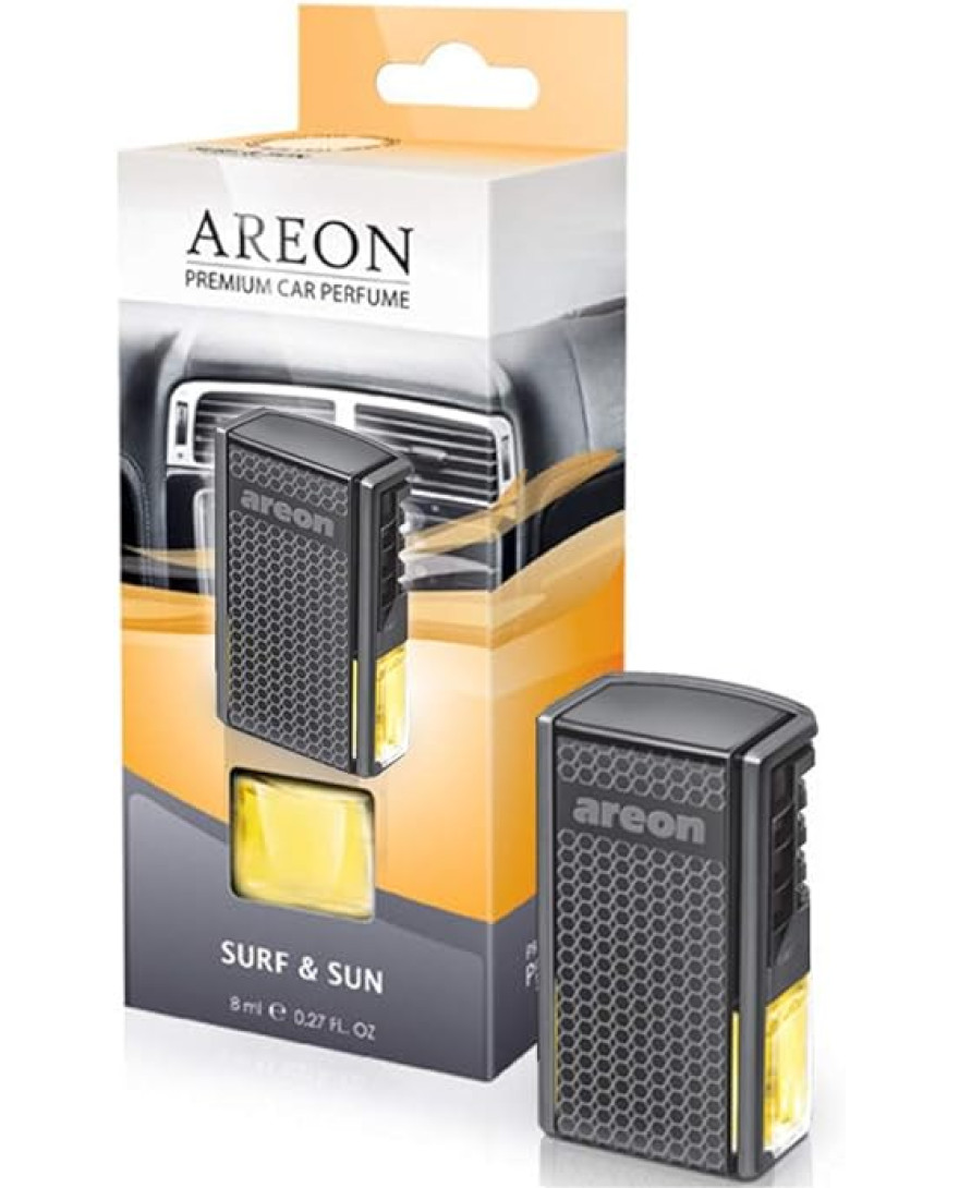 AREON ACP06 AC Vent Car Air Freshener Surf And Sun | 8ml