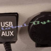 Global Byte Universal AUX/USB Extension Rectangle Specially For Android Radio | AD/EXT-01USB-AUX/HD
