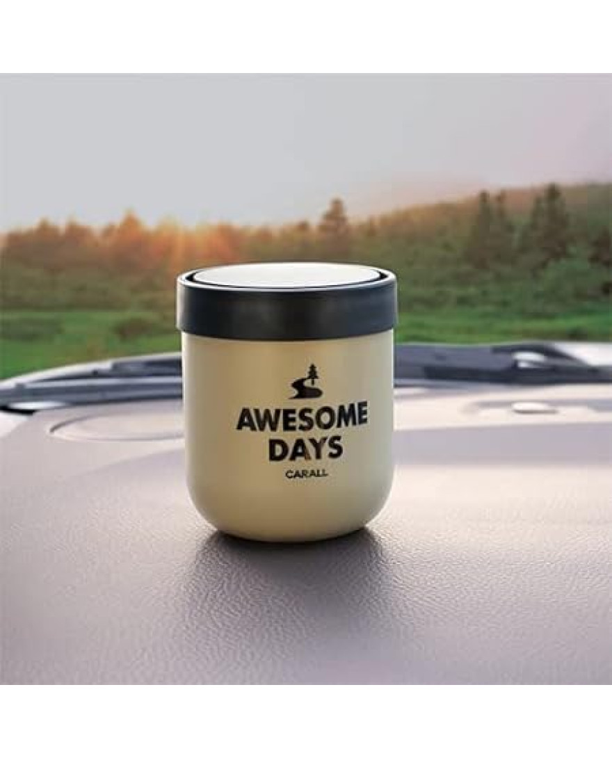 CARALL Awesome Days Gel White Musk Car Air Freshener | 160 gms