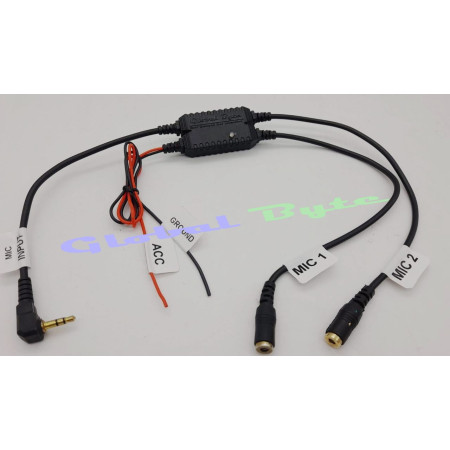 Global Byte Universal Interface for Addition of 2nd Mic with Android Player | AD/MIC-1/2
