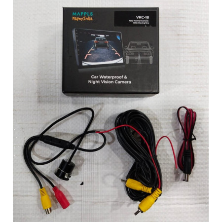 Mapples MapMyIndia AHD Normal Camera with Moving Line | Car Waterproof And Night Vision Camera | VRC-18
