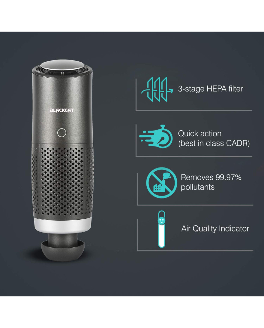 Car Air Purifier Blackcat Puro2fy xt-500 for clean air