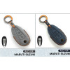 Alcantara Art Leather Key Cover for Maruti Suzuki Cars 2 Button Smart Key ALC 04