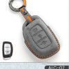 Alcantara Art Leather Key Cover for Hyundai Cars 3 Button Smart Key ALC 07