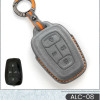 Alcantara Art Leather Key Cover for TATA Cars 4 Button Smart Key ALC 08