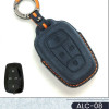 Alcantara Art Leather Key Cover for TATA Cars 4 Button Smart Key ALC 08