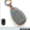 Alcantara Art Leather Key Cover for Hyundai Cars 3 Button Smart Key ALC 41