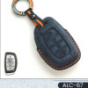Alcantara Art Leather Key Cover for Hyundai Cars 4 Button Smart Key ALC 67