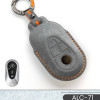 Alcantara Art Leather Key Cover for Mercedes Benz Cars 2 Button Smart Key ALC 71
