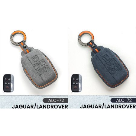 Alcantara Art Leather Key Cover for JAGUAR/LANDROVER Cars 5 Button Smart Key ALC 72 Alcantara Art Leather Key Cover for JAGUAR/LANDROVER Cars 5 Button Smart Key ALC 72