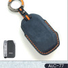 Alcantara Art Leather Key Cover for KIA Cars 4 Button Smart Key ALC 77