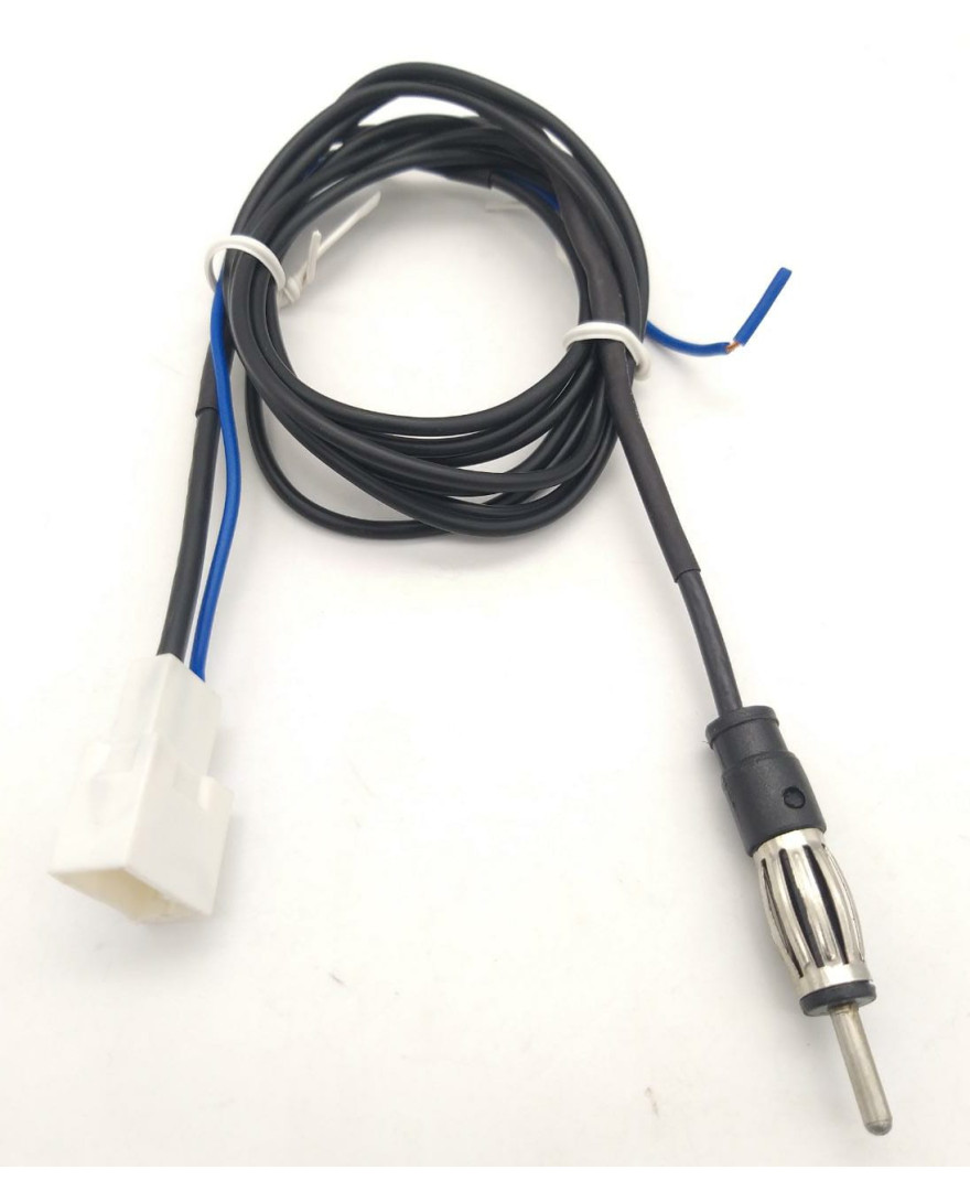 Global Byte Hyundai Creta 2019 Basic Modal Antenna Pin for Aftermarket Radio to connect OEM Antenna Connector | AT-HY01/CRT-19