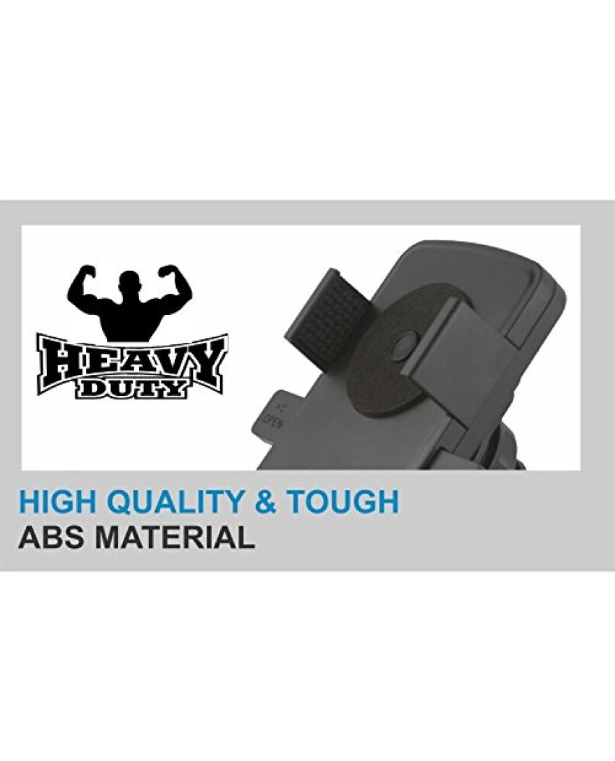 Bergmann Auto Grip Automatic Mobile Holder | XL, Black