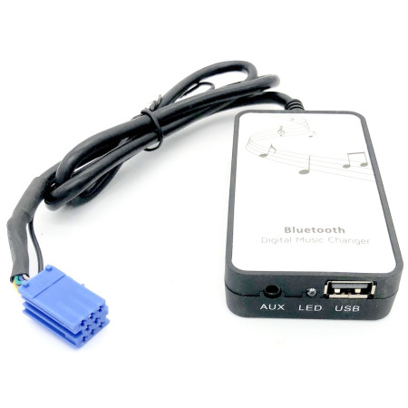 Global Byte USB/ BT/ AUX/ SD Adapter Suitable For Volkswagen Type 2 | BT For Audio Steeming | AU-VW04-A/AV-2