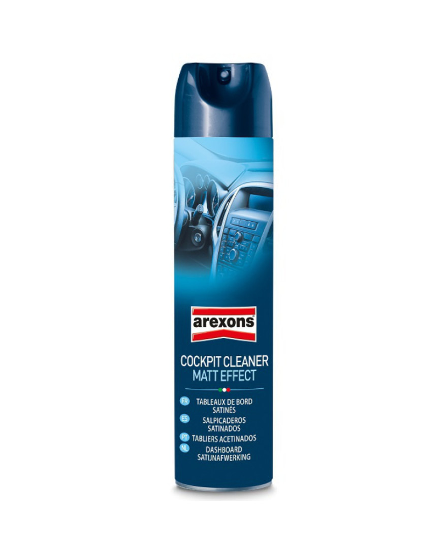 Arexons Cockpit Cleaner Natural Finish 600ml, For Car Interior Cleaning, Packaging Size: Greater Than 100L