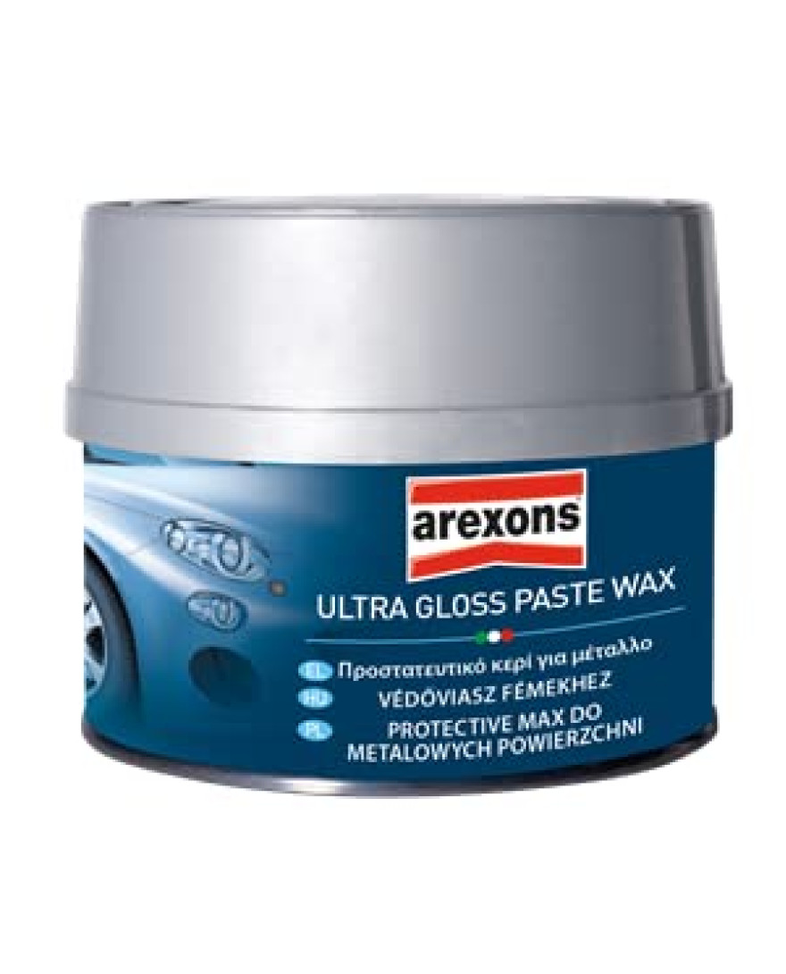 Arexons Ultra Gloss Paste Car Wax 250 ML | Polish and Protect Paintwork | Weathering and UV Protection | Gentle on Metallic Paint | Long Lasting Performance