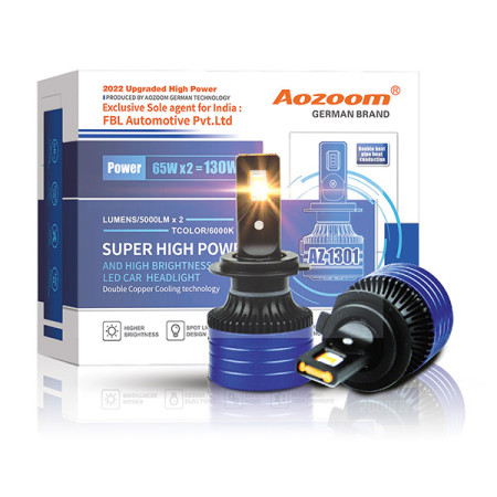 Aozoom AZ 1301 65W CAR LED BULBS 6000K | Lumen Flux 5000LM Aozoom AZ 1301 65W CAR LED BULBS 6000K | Lumen Flux 5000LM
