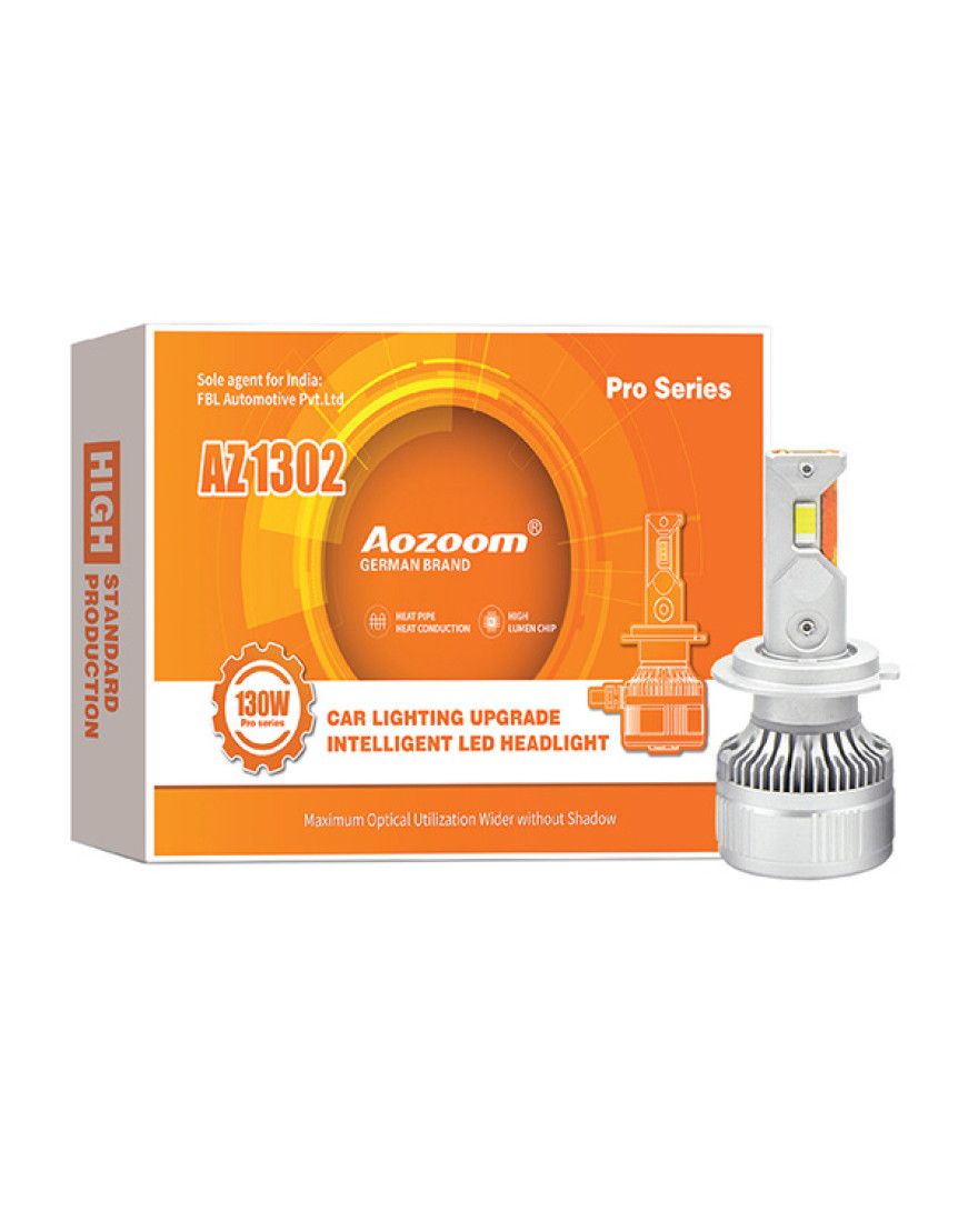 Aozoom AZ 1302 65Wx2 CAR LED BULBS 6000K | Lumen Flux 5000LM