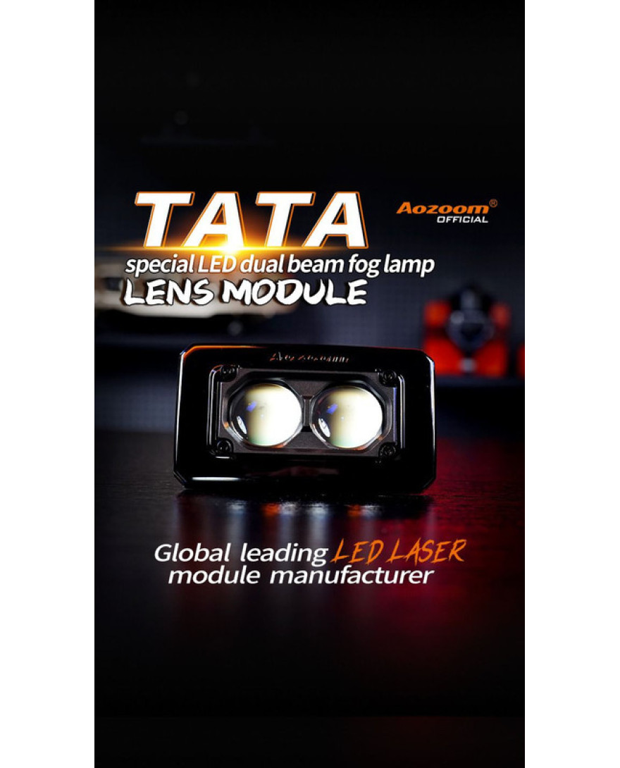 AOZOOM (AZ TA25) ALPA-04-01 FOG LIGHT PROJECTOR WHITE