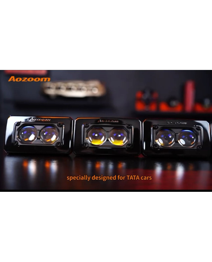 AOZOOM (AZ TA25) ALPA-04-01 FOG LIGHT PROJECTOR WHITE
