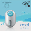 Godrej aer click | Car Vent Air Freshener Kit | Long Lasting | Spill proof | Cool Surf Blue | 10g