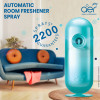 Godrej aer Matic Kit | Machine + 1 Refill | Automatic Room Fresheners with Flexi Control Spray | Cool Surf Blue | 2200 Sprays Guaranteed | Lasts up to 60 days |225ml