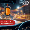 Godrej aer O Hanging Car Air Freshener Gel | Car Accessories | Musk After Smoke | 7.5G