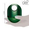 Godrej aer twist | Long lasting, Spill proof Car Freshener | FOREST GREEN | 45g