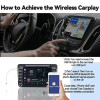 APEX Wire to wireless Apple Car Play Adapter