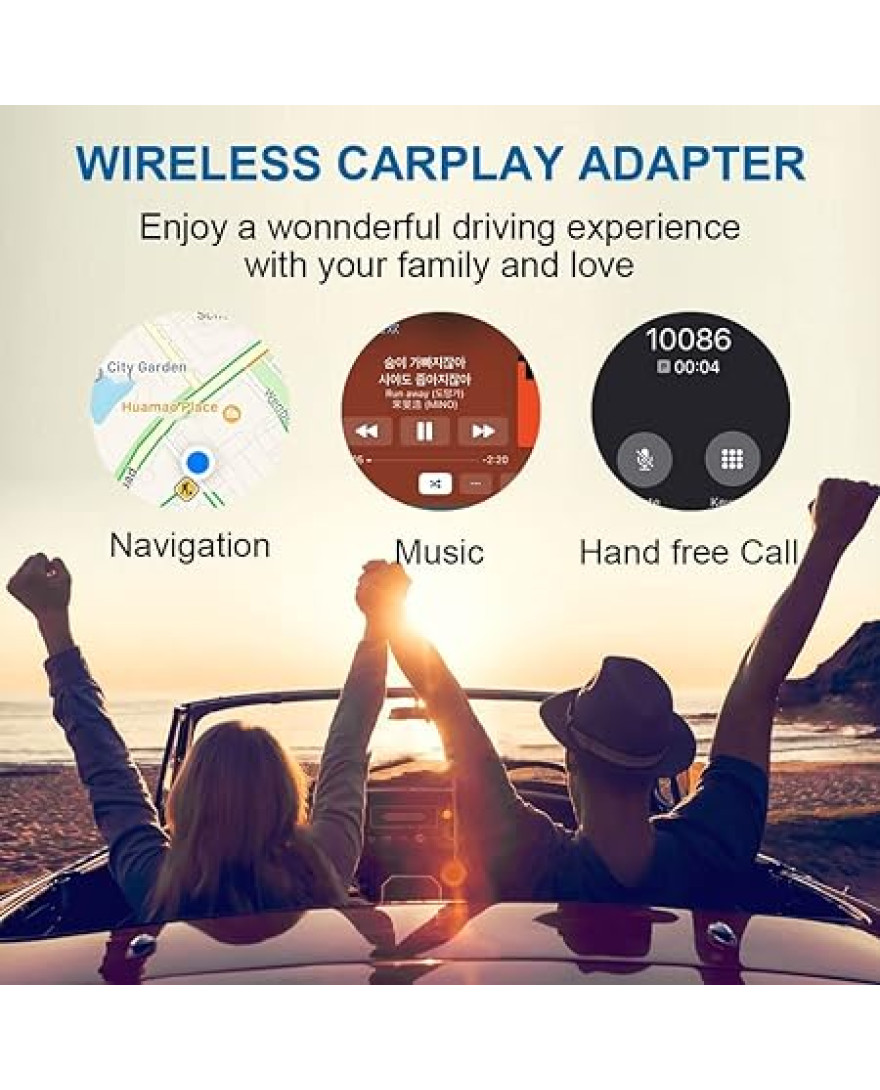 APEX Wire to wireless Apple Car Play Adapter