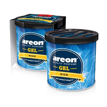 Areon Wish Gel Air Freshener for Car | 80g | GCK05 Areon Wish Gel Air Freshener for Car | 80g | GCK05