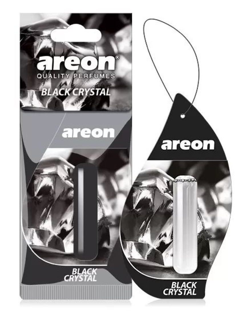 Areon Air Freshener Liquid Perfume 5ml Black Crystal