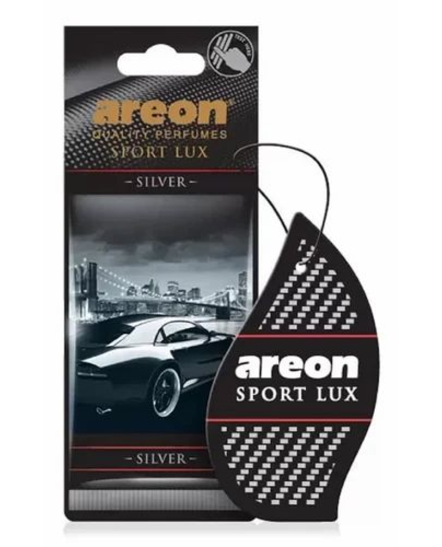 Areon Sport Lux Silver Car Air Freshener | 12g