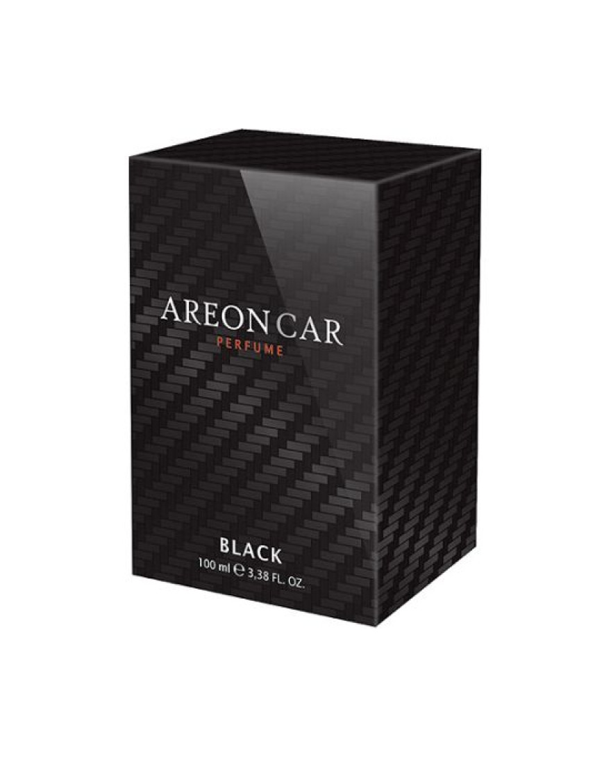 AREON Black Car Perfume with Spray | 100ml