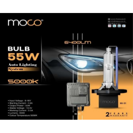 MOCO BB-01 HID 55W H27(5000K)