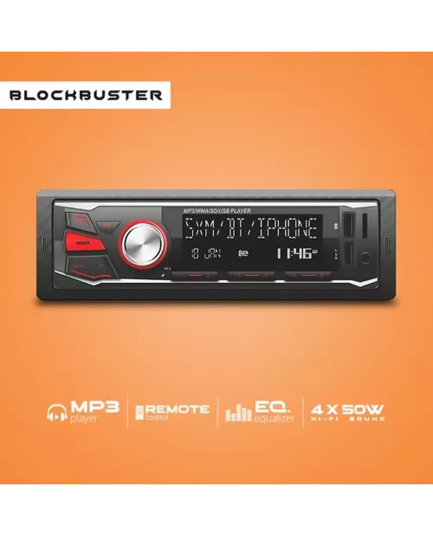 Blockbuster BBT 333 FM Player With USB and SD Card Slot | Black