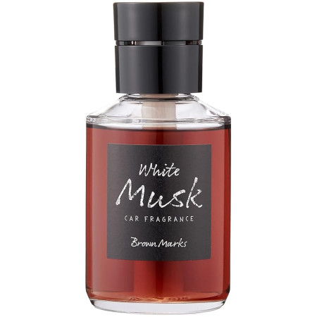 CARALL Brown Marks Liquid White Musk Car Air Freshener | 160ml