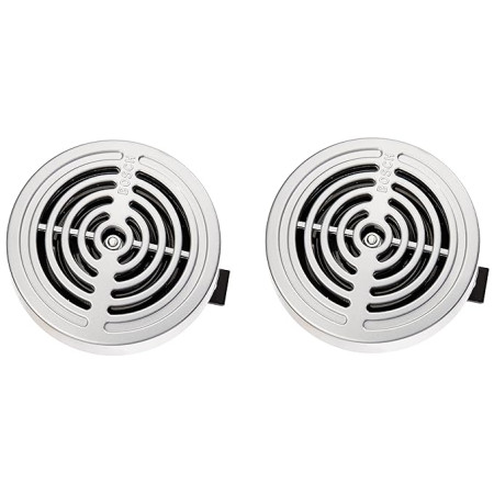 Bosch F 002 H50 909 8F8 High Performance Chrome Grill Europa Horn |  12V | Set of 2