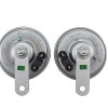 Bosch FC4 Disc Horns | Horn Silver Colour | 12 V | Set of 2 | For Car, LCV,3 Wheeler,Bike