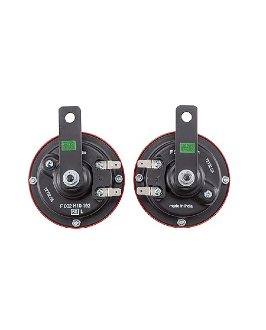 Bosch 12v Impact Horn Red For Passenger Cars | 2 Pcs | F002H10188