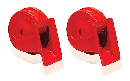 Bosch Scarlet Horn Red Colour 12 V Set of 2  For Car, LCV,3-Wheeler,Bike | ‎F002H50953