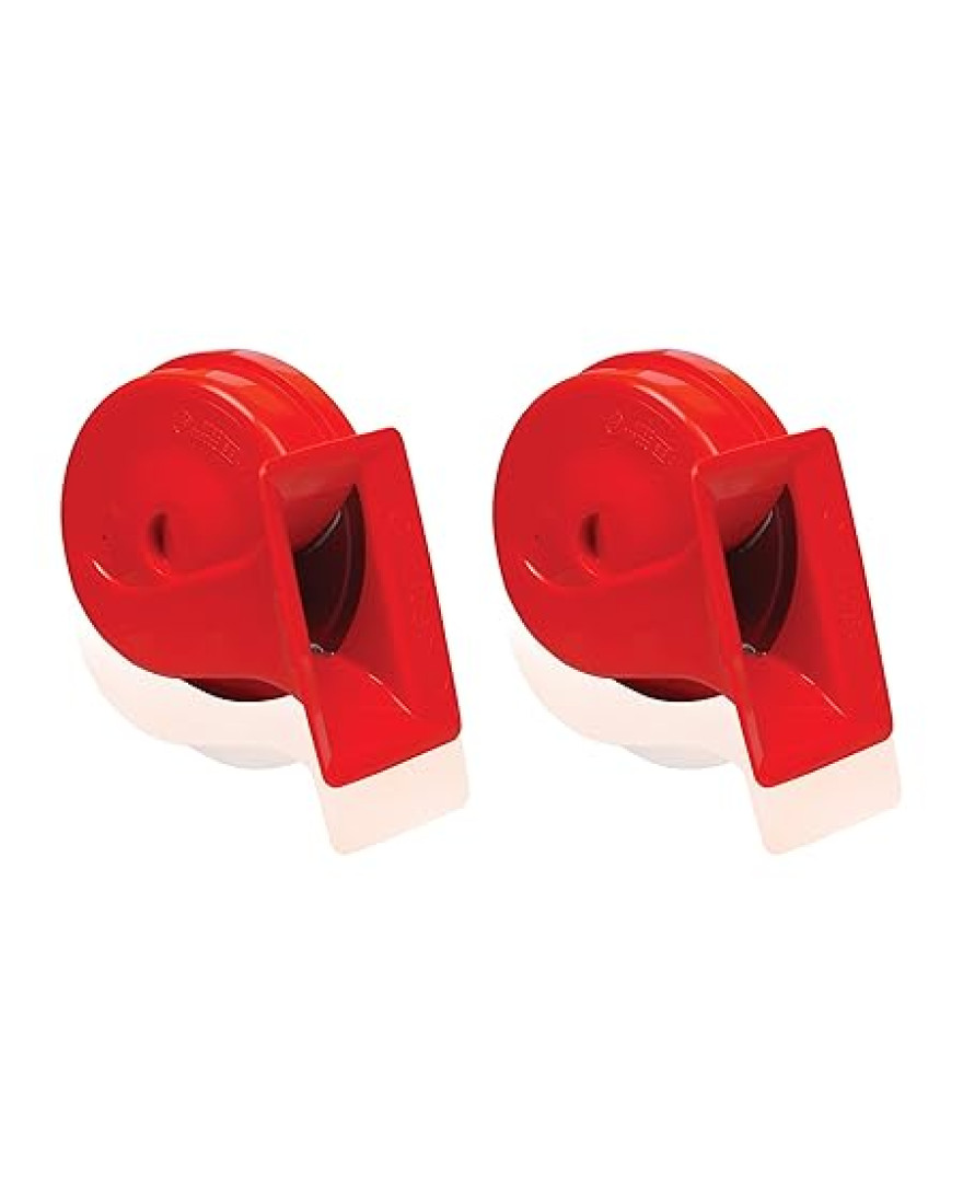 Bosch Scarlet Horn Red Colour 12 V Set of 2  For Car, LCV,3-Wheeler,Bike | ‎F002H50953