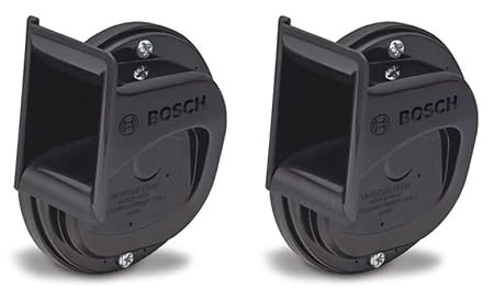 Bosch F002H10028 Symphony Horn | Set of 2 |12V, 420/500 Hz, 105-118 dB for SUV