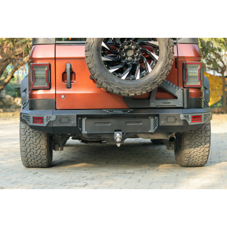 Bimbra 4×4 Rear Metal Bumper Model RX Strong, Heavy Duty, Compatible for Mahindra Thar Bimbra 4×4 Rear Metal Bumper Model RX Strong, Heavy Duty, Compatible for Mahindra Thar