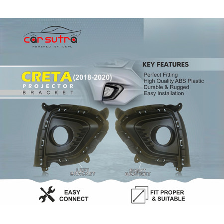 Carsutra BV 05 Creta 2018-2020 Foglight 3inch universal foglight projector Carsutra BV 05 Creta 2018-2020 Foglight 3inch universal foglight projector